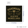 PPLR_HIDDEN_PRODUCT Print your Logo or Image on FLAT Cotton Tags