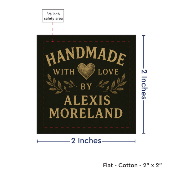 PPLR_HIDDEN_PRODUCT Print your Logo or Image on FLAT Cotton Tags
