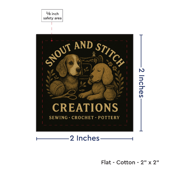 PPLR_HIDDEN_PRODUCT Print your Logo or Image on FLAT Cotton Tags