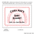 PPLR_HIDDEN_PRODUCT Pink Rainbow Baby Label