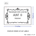 PPLR_HIDDEN_PRODUCT Swirl Accent Border (2"x3" Cotton - 12 labels/set)