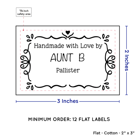 PPLR_HIDDEN_PRODUCT Swirl Accent Border (2"x3" Cotton - 12 labels/set)