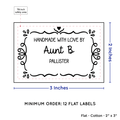 PPLR_HIDDEN_PRODUCT Swirl Accent Border (2"x3" Cotton - 12 labels/set)