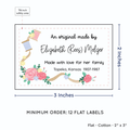 PPLR_HIDDEN_PRODUCT Thread and Flowers (2"x3" Cotton - 12 labels/set)