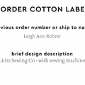 PPLR_HIDDEN_PRODUCT Reorder Previous Label Design - COTTON