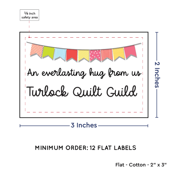 PPLR_HIDDEN_PRODUCT Colorful Banner (2"x3" Cotton - 12 labels/set)