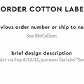 PPLR_HIDDEN_PRODUCT Reorder Previous Label Design - COTTON