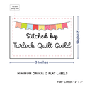 PPLR_HIDDEN_PRODUCT Colorful Banner (2"x3" Cotton - 12 labels/set)