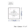 PPLR_HIDDEN_PRODUCT Print your Logo or Image on FLAT Cotton Tags