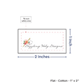 PPLR_HIDDEN_PRODUCT Print your Logo or Image on FLAT Cotton Tags