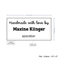PPLR_HIDDEN_PRODUCT Text Only Medium Large Label (1.5"x3"-Cotton)