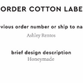 PPLR_HIDDEN_PRODUCT Reorder Previous Label Design - COTTON