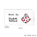 PPLR_HIDDEN_PRODUCT Spooky Flower Ghost (1.5"x3"-Cotton)