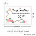 PPLR_HIDDEN_PRODUCT Thread and Flowers (2"x3" Cotton - 12 labels/set)