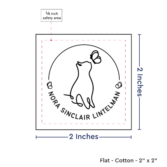 PPLR_HIDDEN_PRODUCT Print your Logo or Image on FLAT Cotton Tags