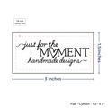 PPLR_HIDDEN_PRODUCT Print your Logo or Image on FLAT Cotton Tags