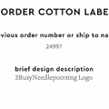 PPLR_HIDDEN_PRODUCT Reorder Previous Label Design - COTTON