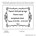 PPLR_HIDDEN_PRODUCT Decorative Frame Single Label
