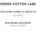 PPLR_HIDDEN_PRODUCT Reorder Previous Label Design - COTTON
