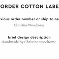 PPLR_HIDDEN_PRODUCT Reorder Previous Label Design - COTTON