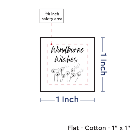 PPLR_HIDDEN_PRODUCT Print your Logo or Image on FLAT Cotton Tags