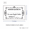 PPLR_HIDDEN_PRODUCT Swirl Accent Border with Fill in Blanks (2"x3" Cotton - 12 labels/set)
