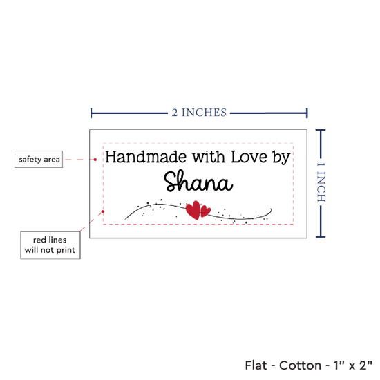 PPLR_HIDDEN_PRODUCT Double Hearts (2"x1"-Cotton)