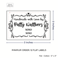 PPLR_HIDDEN_PRODUCT Swirl Accent Border (2"x3" Cotton - 12 labels/set)
