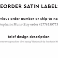 PPLR_HIDDEN_PRODUCT Reorder Previous Label Design - SATIN
