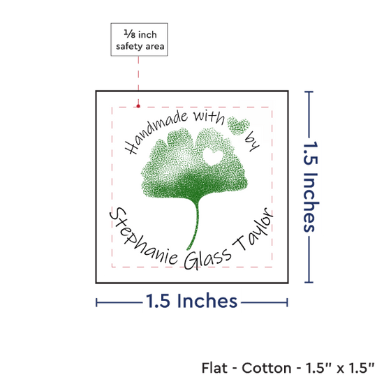PPLR_HIDDEN_PRODUCT Print your Logo or Image on FLAT Cotton Tags