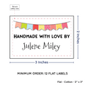 PPLR_HIDDEN_PRODUCT Colorful Banner (2"x3" Cotton - 12 labels/set)