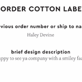 PPLR_HIDDEN_PRODUCT Reorder Previous Label Design - COTTON