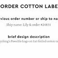 PPLR_HIDDEN_PRODUCT Reorder Previous Label Design - COTTON