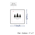 PPLR_HIDDEN_PRODUCT Print your Logo or Image on FLAT Cotton Tags