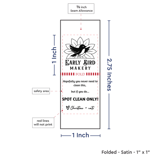 PPLR_HIDDEN_PRODUCT Print Your Logo/Image on Satin Tags (1" wide - Satin)