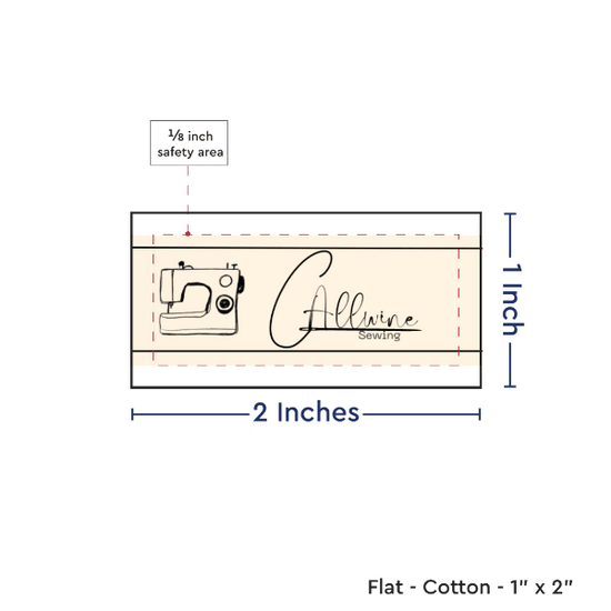 PPLR_HIDDEN_PRODUCT Print your Logo or Image on FLAT Cotton Tags