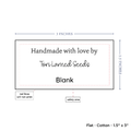 PPLR_HIDDEN_PRODUCT Text Only Medium Large Label (1.5"x3"-Cotton)