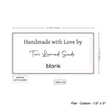 PPLR_HIDDEN_PRODUCT Text Only Medium Large Label (1.5"x3"-Cotton)