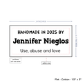 PPLR_HIDDEN_PRODUCT Text Only Medium Large Label (1.5"x3"-Cotton)