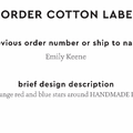 PPLR_HIDDEN_PRODUCT Reorder Previous Label Design - COTTON