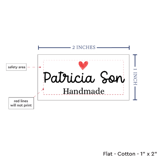 PPLR_HIDDEN_PRODUCT Simple Heart (2"x1"-Cotton)