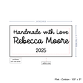 PPLR_HIDDEN_PRODUCT Text Only Medium Large Label (1.5"x3"-Cotton)