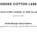 PPLR_HIDDEN_PRODUCT Reorder Previous Label Design - COTTON