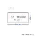 PPLR_HIDDEN_PRODUCT Print your Logo or Image on FLAT Cotton Tags