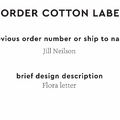 PPLR_HIDDEN_PRODUCT Reorder Previous Label Design - COTTON