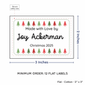PPLR_HIDDEN_PRODUCT Christmas Trees (2"x3" Cotton - 12 labels/set)