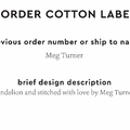 PPLR_HIDDEN_PRODUCT Reorder Previous Label Design - COTTON