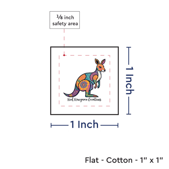 PPLR_HIDDEN_PRODUCT Print your Logo or Image on FLAT Cotton Tags