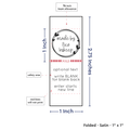 PPLR_HIDDEN_PRODUCT Circle Heart (1" wide - Satin)