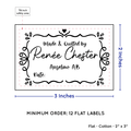 PPLR_HIDDEN_PRODUCT Swirl Accent Border (2"x3" Cotton - 12 labels/set)